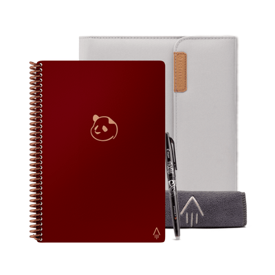meta:{"Size":"Executive A5","Notebook Colour":"Scarlet Sky","Capsule Colour":"Grey"}